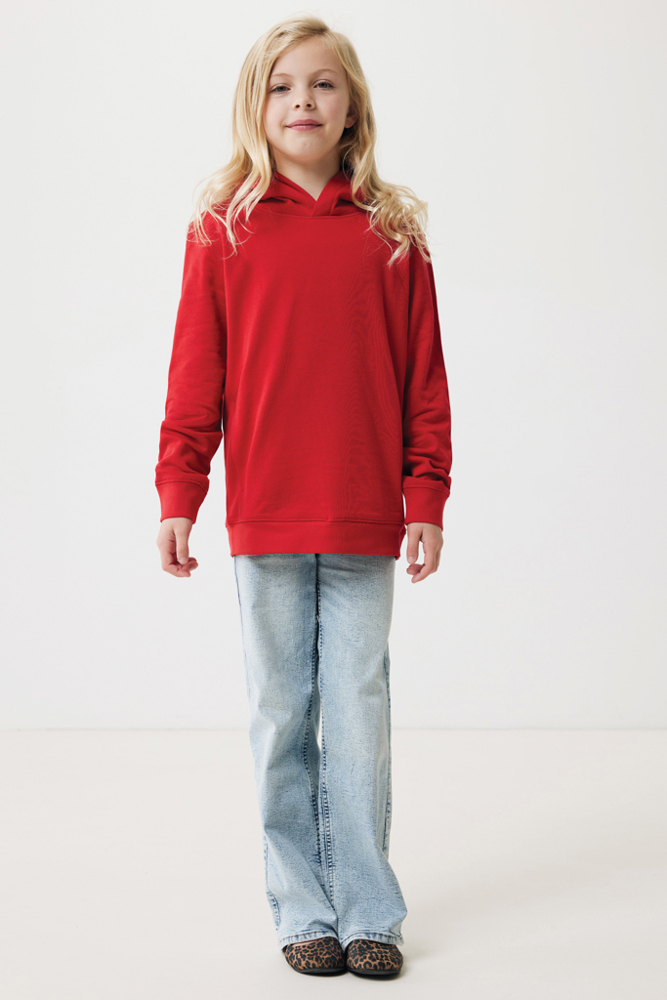 IQONIQ Yengo kids recycled katoen hoodie met steekzakken