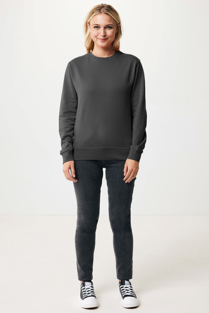 IQONIQ Etosha lichtgewicht gerecycled katoen sweater