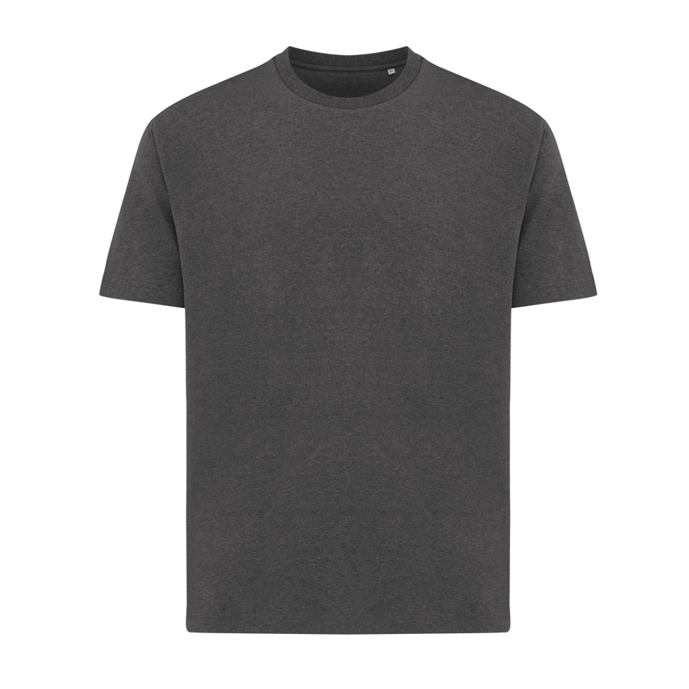IQONIQ Teide gerecycled katoen t-shirt - heather anthracite (± PMS heather anthracite)