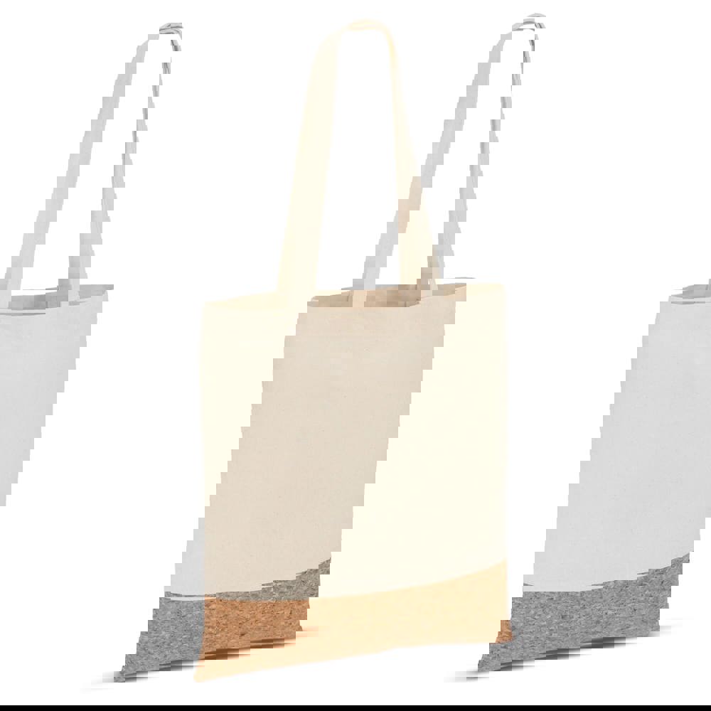 Draagtas katoen &amp; kurk 170g/m² 35 x 40cm