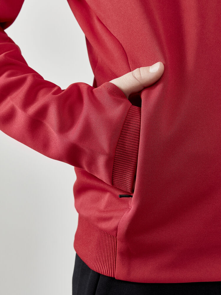 Craft - Evolve Hood Jacket Jr Bright Red 158/164
