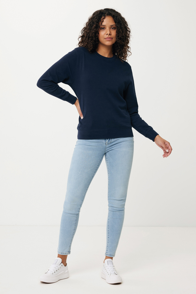 IQONIQ Etosha lichtgewicht gerecycled katoen sweater