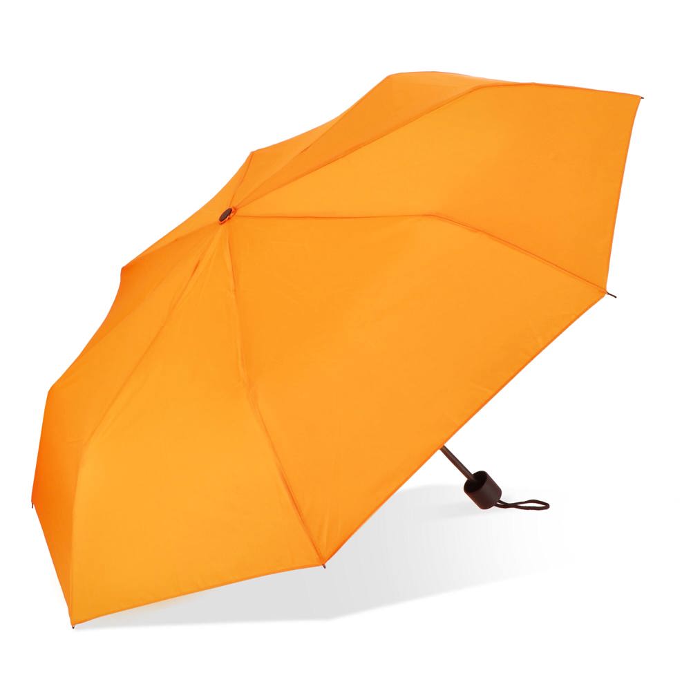 Congo 190T Pongee 21" Opvouwbare paraplu - Oranje