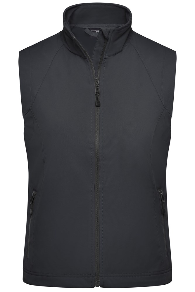 Ladies' Softshell Vest - Zwart (ca. Pantone blackC)