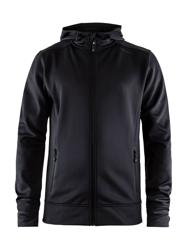 Craft - Noble Full Zip Hood M - Black