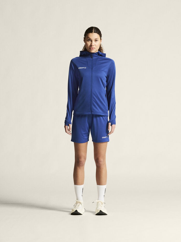 Craft - Evolve 2.0 Brushed Hood Jacket W Club Cobolt XXL