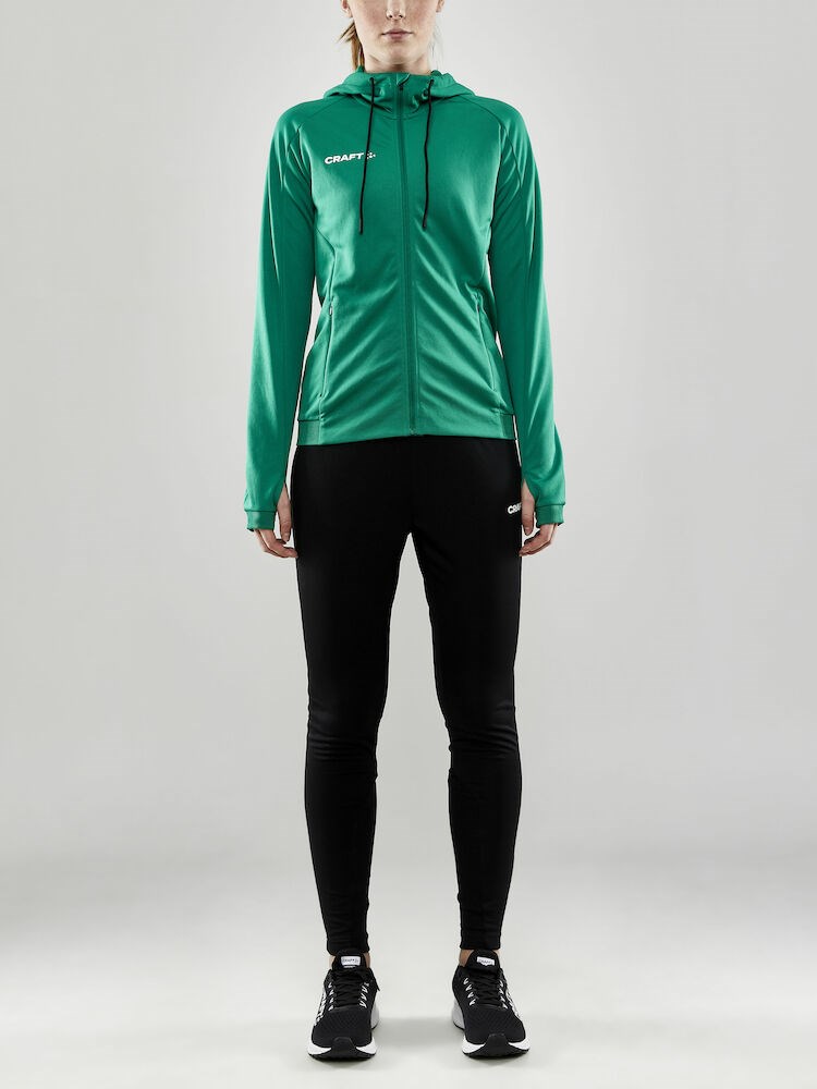 Craft - Evolve Hood Jacket W Team Green XS