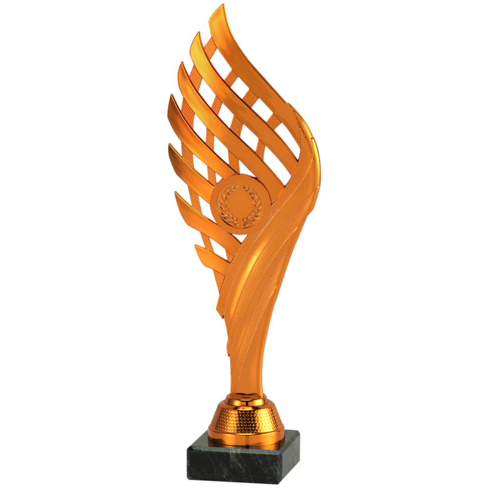 B-SET350 sportprijzen 27 cm hoog - 3. brons
