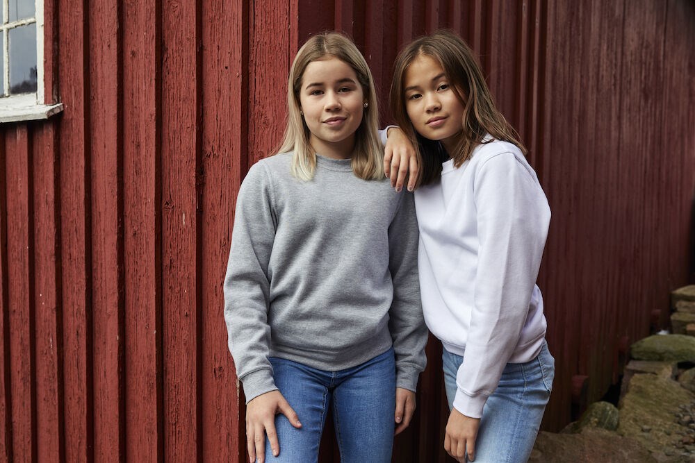 Clique - Basic Roundneck Junior Kobalt 150-160