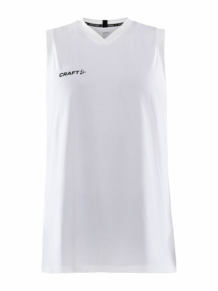 Craft - Progress Basket Singlet M - White
