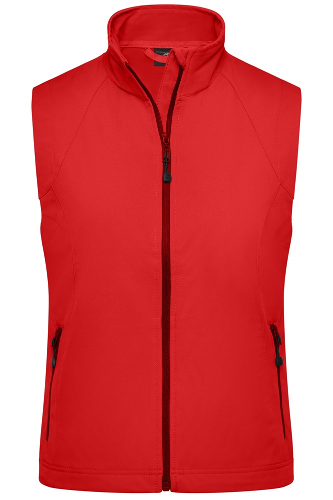 Ladies' Softshell Vest - Rood (ca. Pantone 200C)