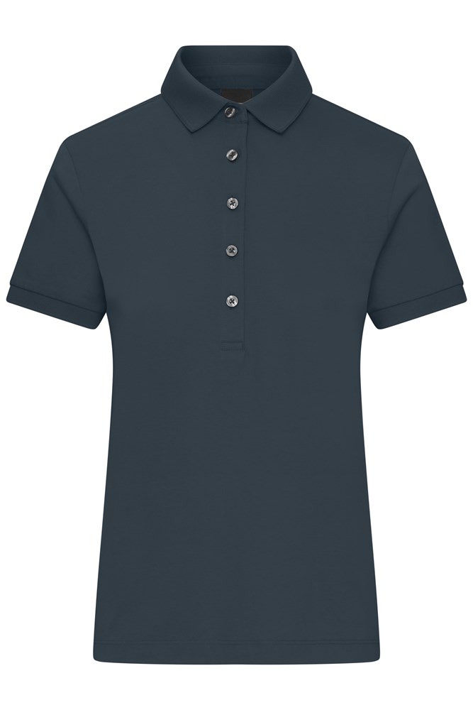 Ladies' Mercerised Polo - Grafiet (ca. Pantone 432C)