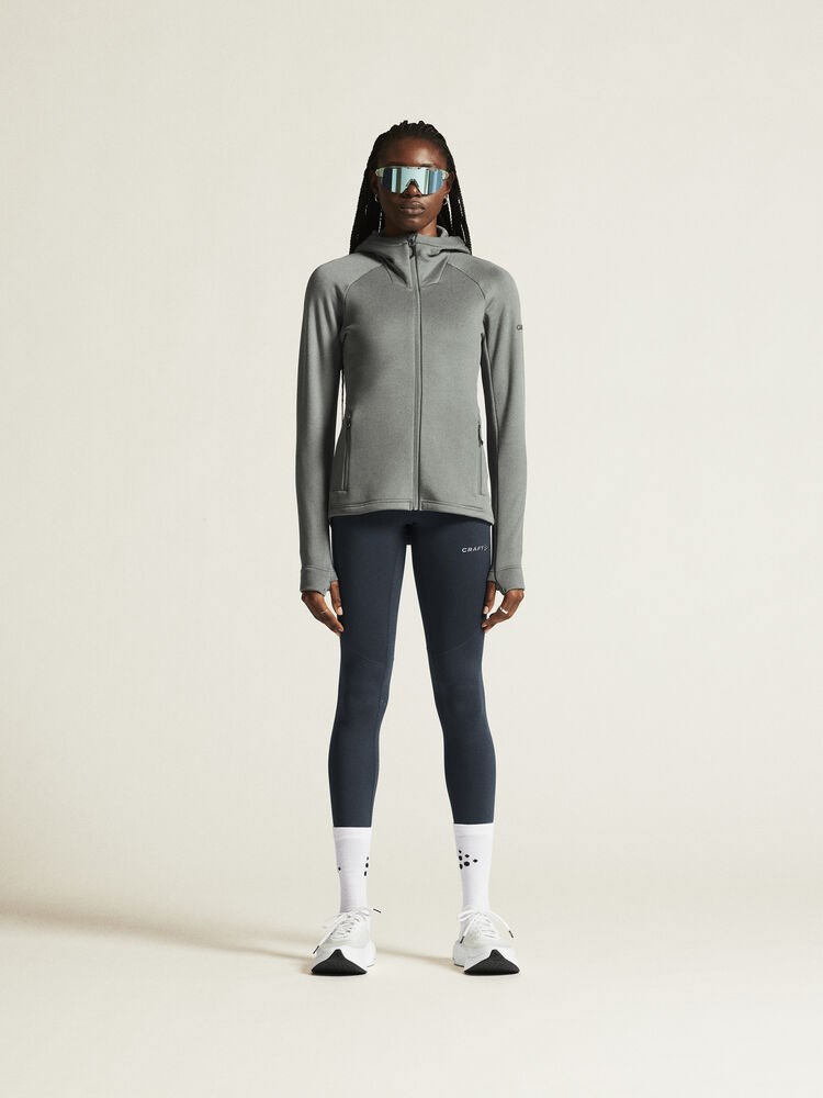 Craft - ADV Explore Power Fleece Hood Jkt W Leaf L