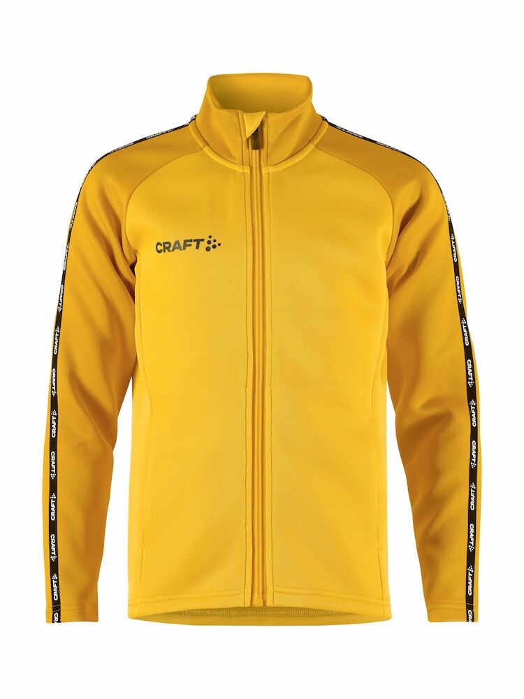 Craft - Squad 2.0 Full Zip Jr - Sweden Yellow-Golden