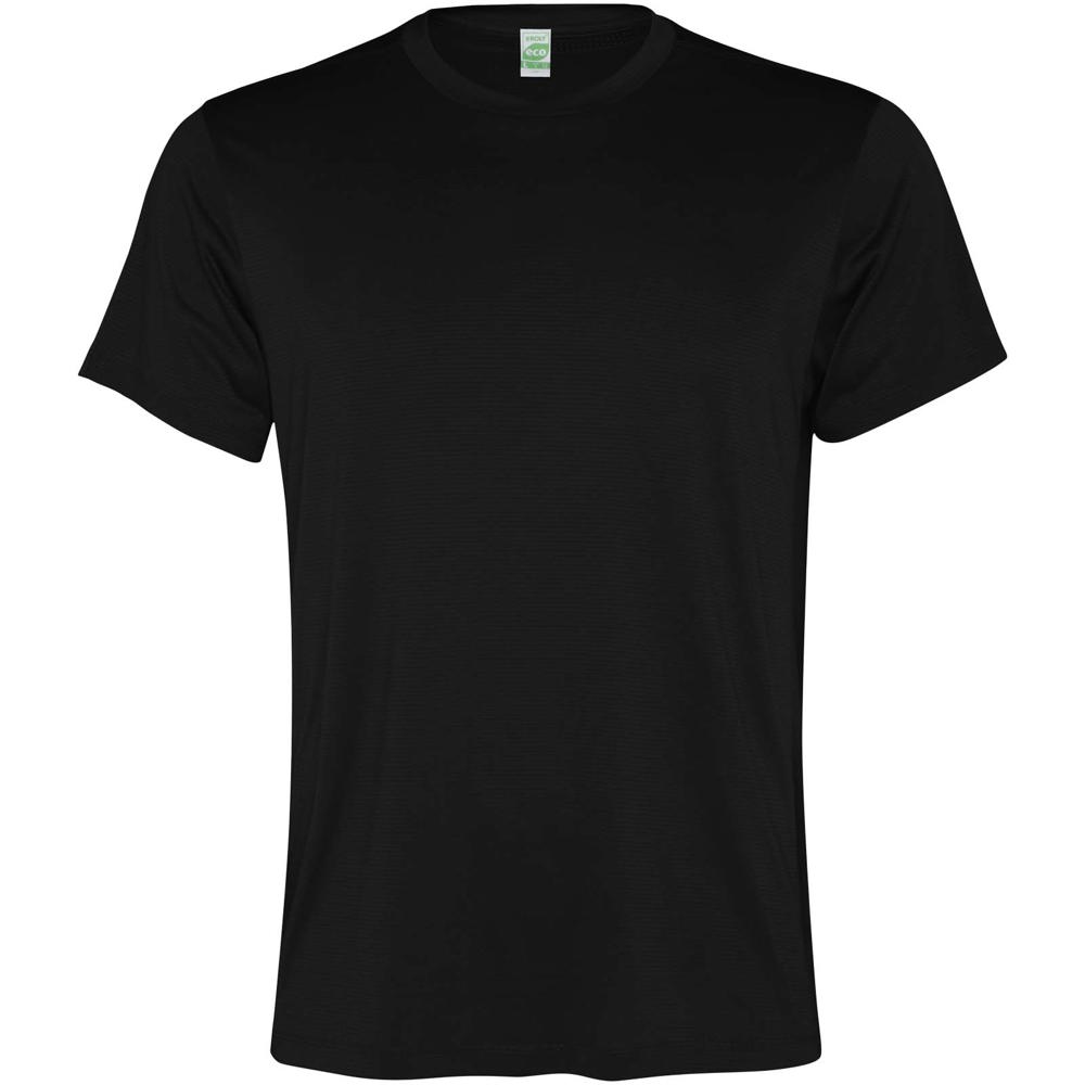 Slam 100 g/m² sportshirt met korte mouwen voor heren - Zwart
