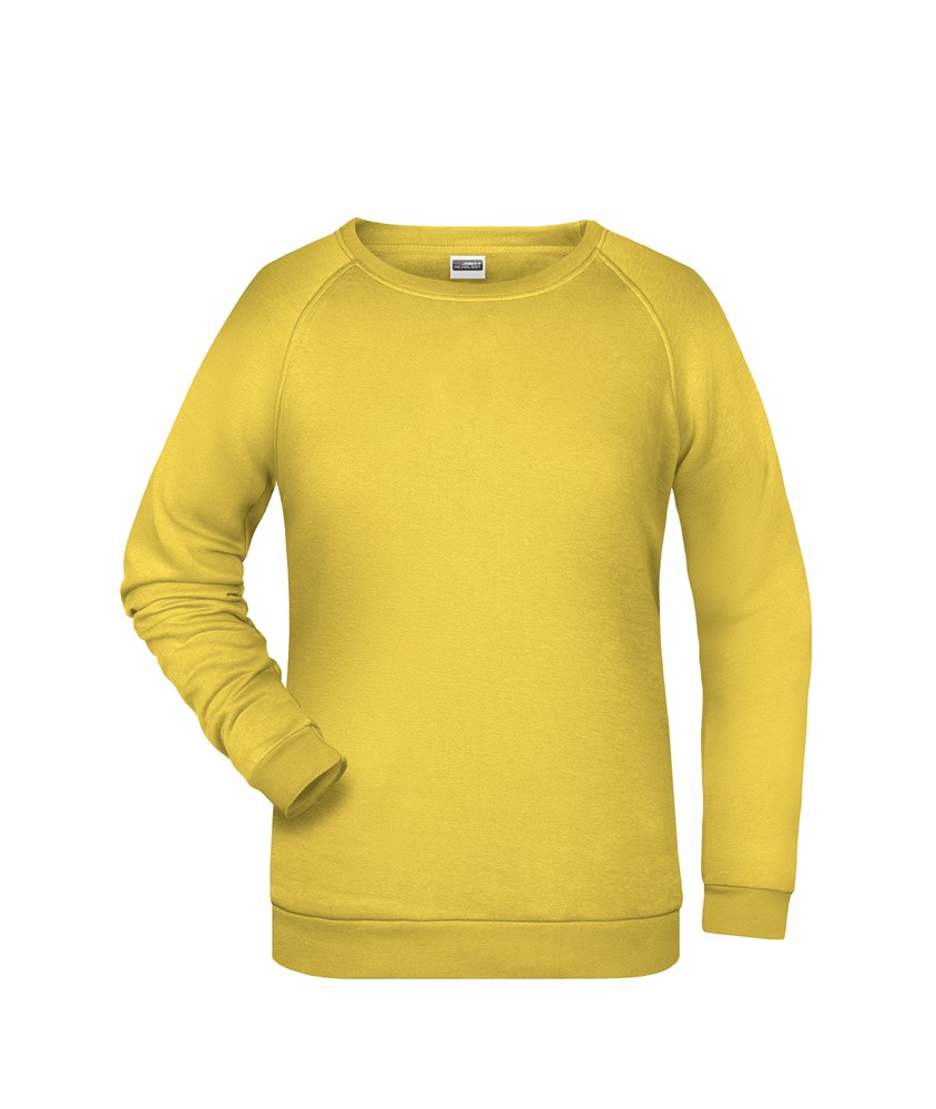 Ladies' Promo Sweat - Geel (ca. Pantone 101C)