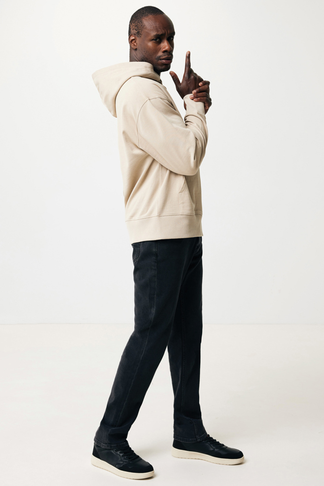 IQONIQ Yoho gerecycled katoen relaxed hoodie