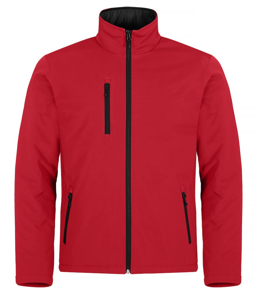 Clique - Padded Softshell Jacket - Rood