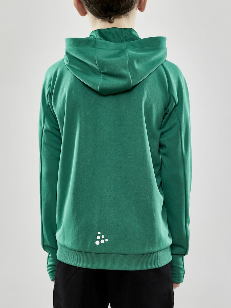 Craft - Evolve Hood Jacket Jr Team Green 122/128