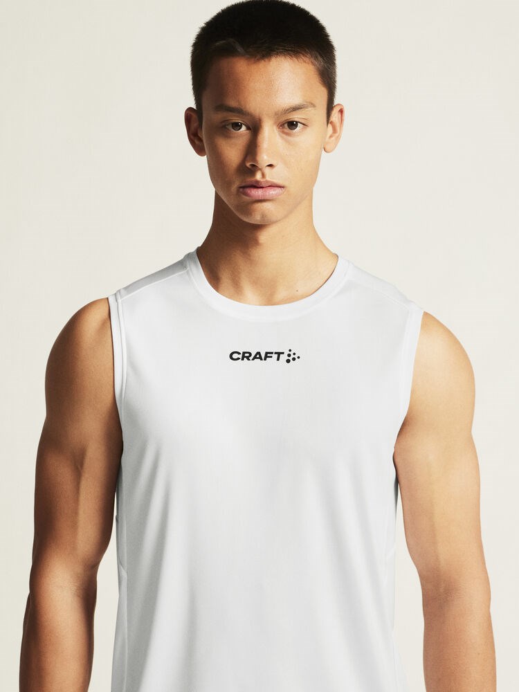 Craft - Rush 2.0 Singlet M White XS