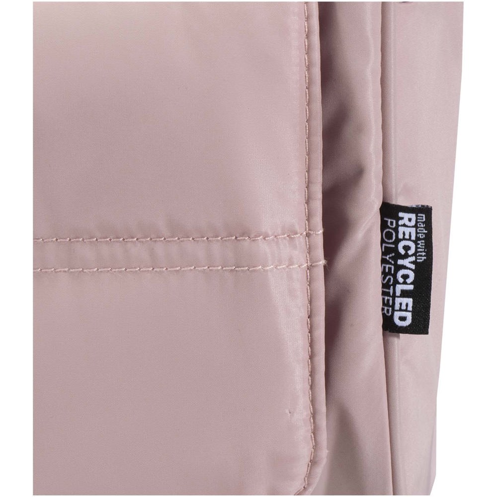 Puffer GRS gerecycleerde ophangbare canvas toilettas 8L