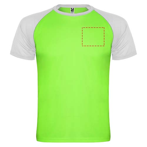 Indianapolis unisex sportshirt met korte mouwen