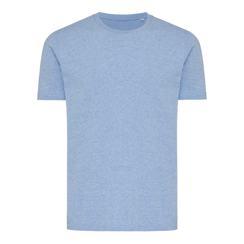 IQONIQ Brett gerecycled katoen t-shirt - light heather blue (± PMS light heather blue)
