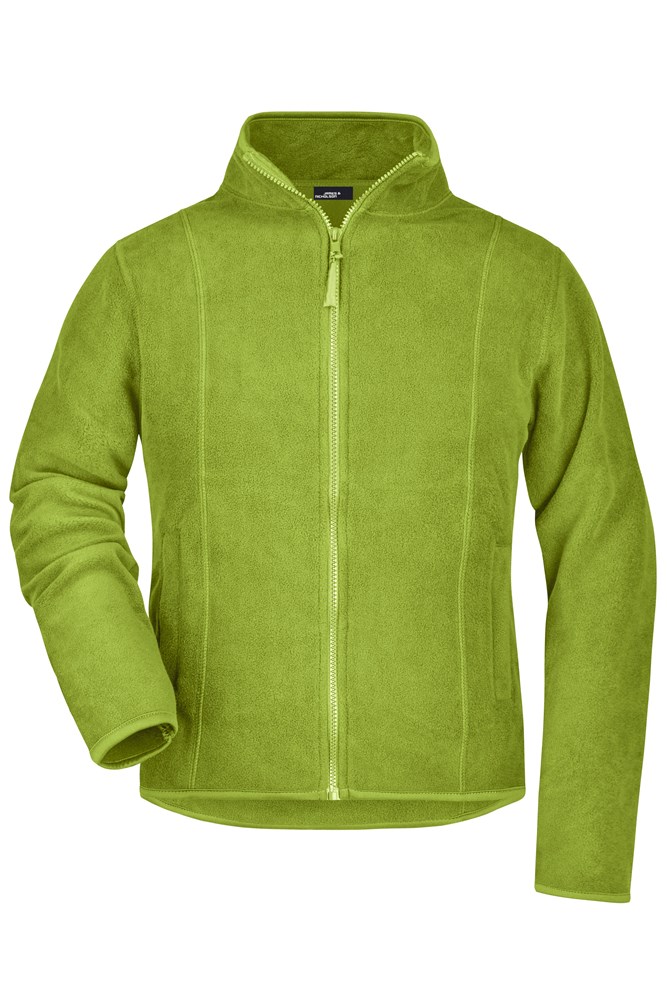 Girly Microfleece Jacket - Lime (ca. Pantone 366U)