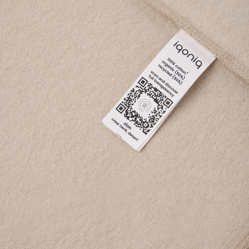 IQONIQ Zion gerecycled katoen sweater