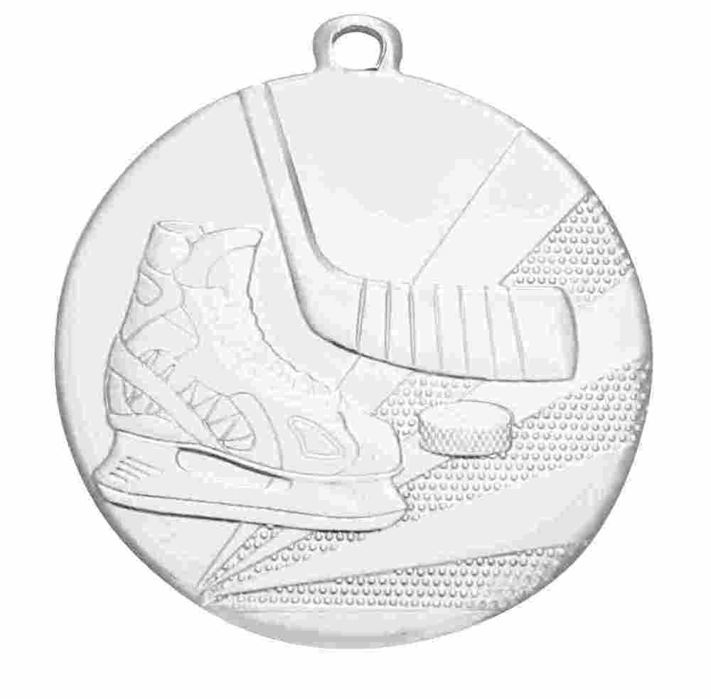 B-D112L medailles 5 cm ijshockey - 2. zilver