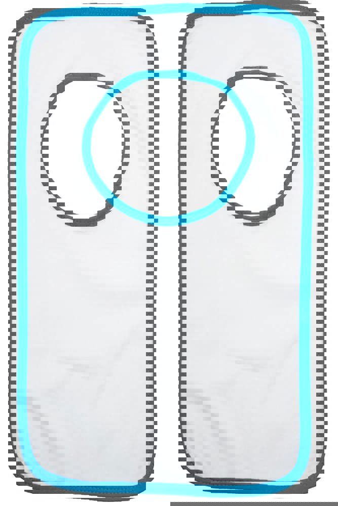 Wit (WHITE) / Lichtblauw