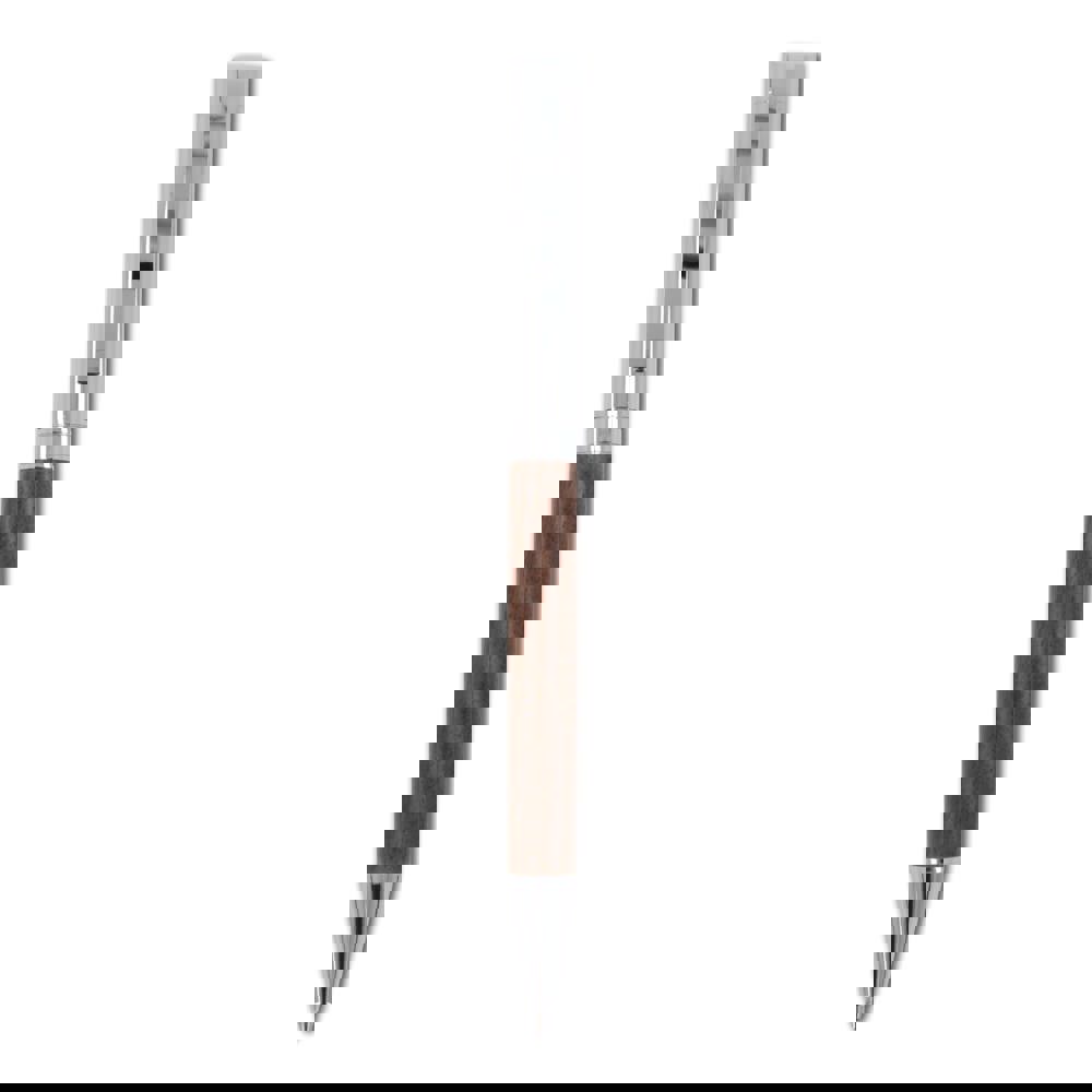 Balpen en rollerball set walnoot hout