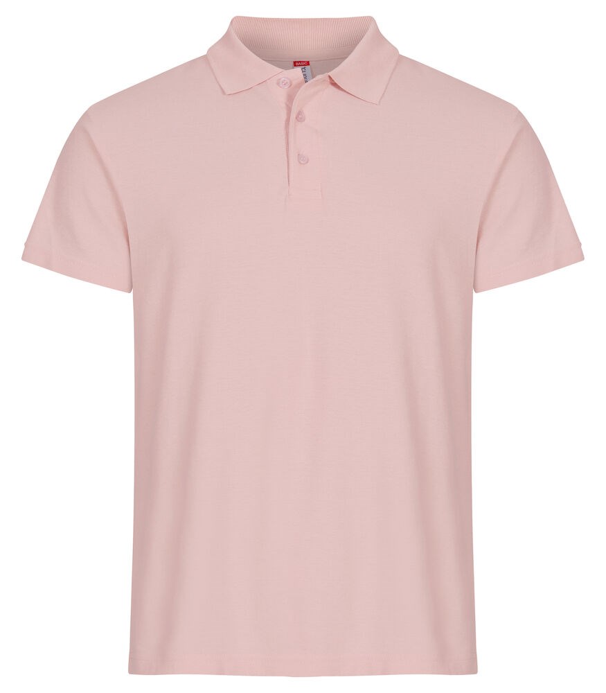 Clique - Basic Polo - Candy Roze