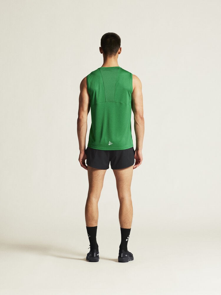 Craft - Rush 2.0 Singlet M Team Green L