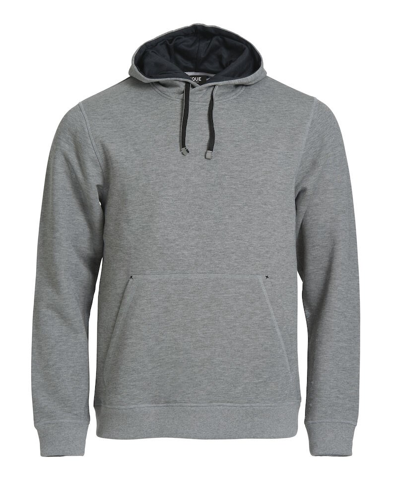 Clique - Classic Hoody - Grijs-melange