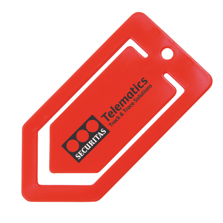 Papierclip pijl Maxi 120 mm - Rood