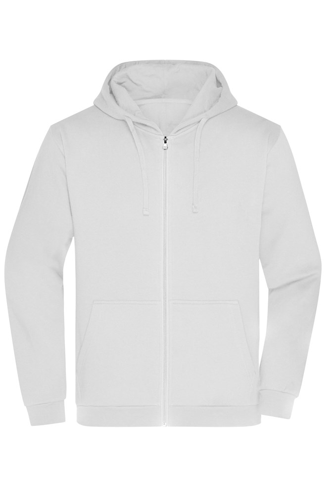 Men's Promo Zip Hoody - Wit (ca. Pantone white)