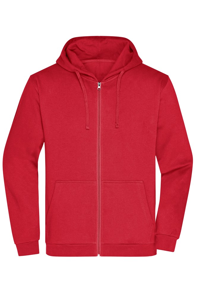 Men's Promo Zip Hoody - Rood (ca. Pantone 200C)