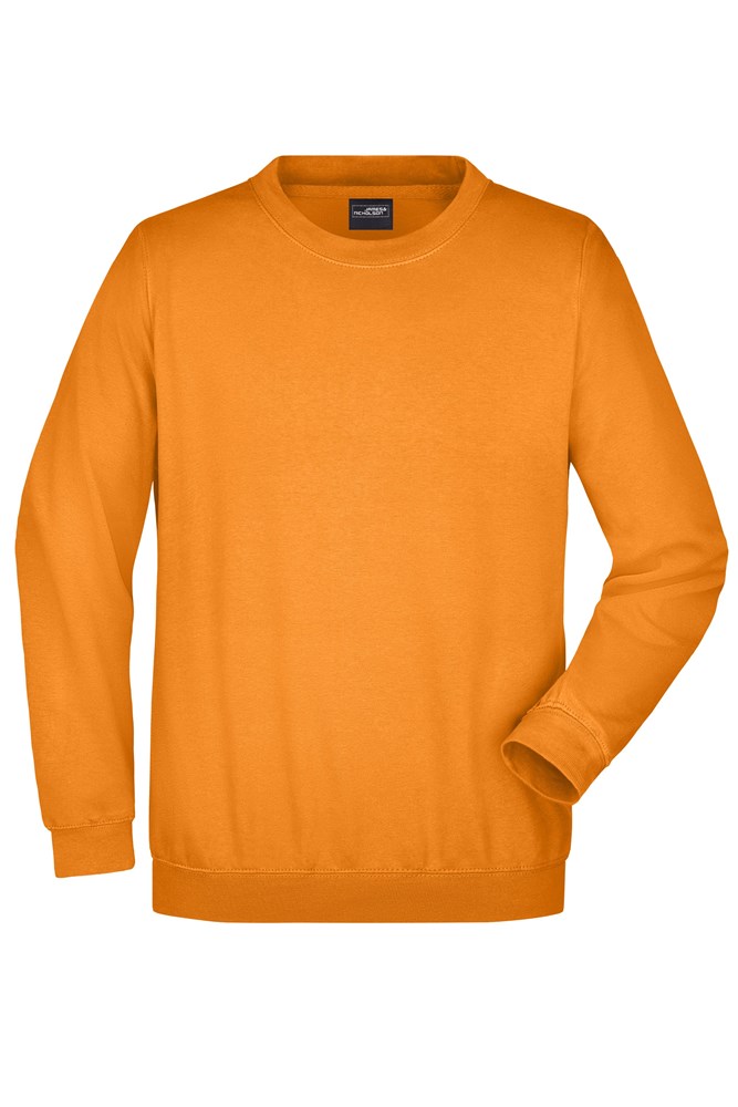 Round Sweat Heavy - Oranje (ca. Pantone 1575C)