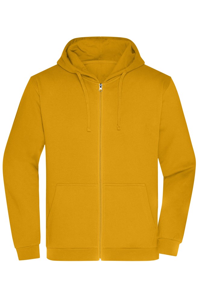 Men's Promo Zip Hoody - Goudgeel (ca. Pantone 1235C)