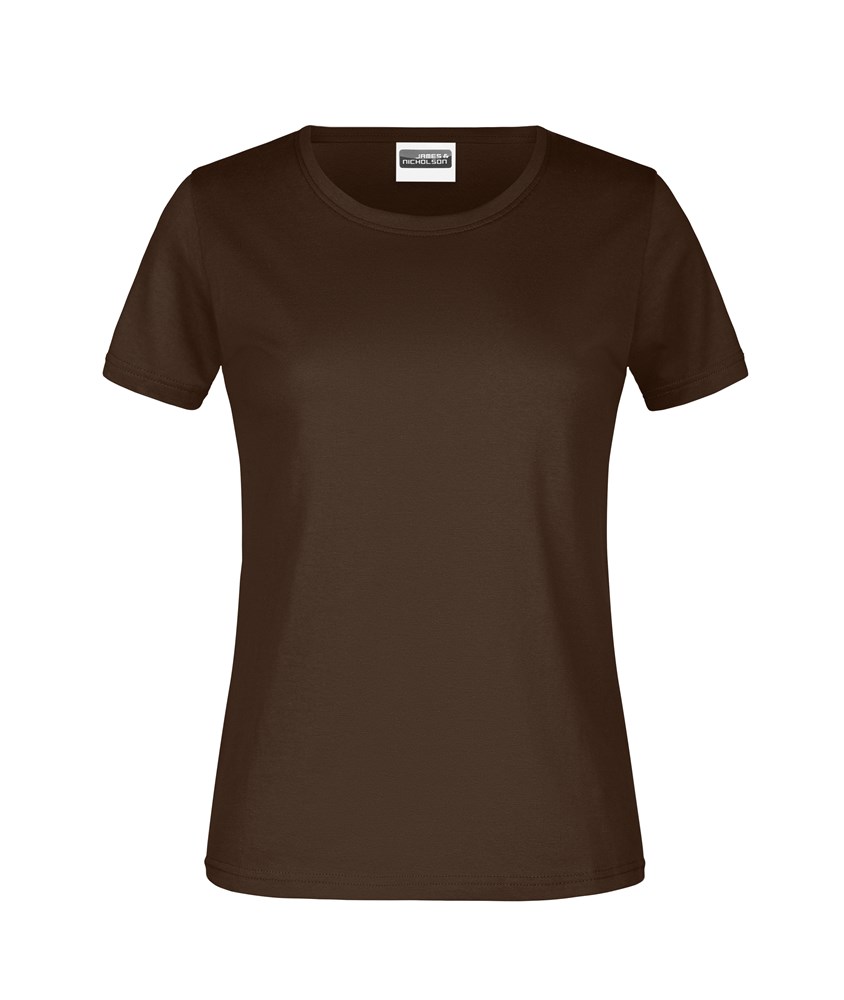 Promo-T Lady 180 - Bruin (ca. Pantone 476C)
