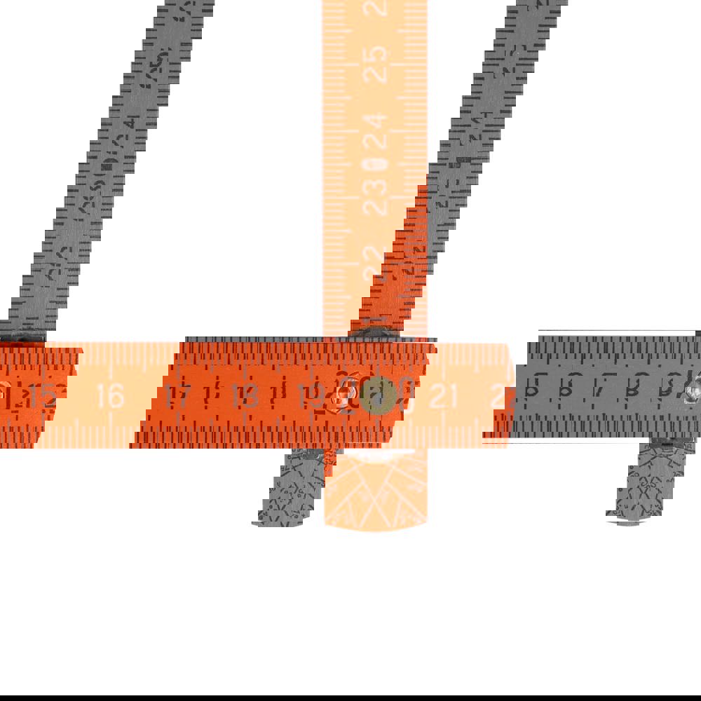 Duimstok hout 2m premium gekleurd