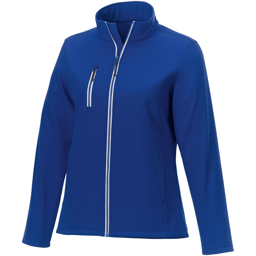 Orion softshell dames jas - Blauw