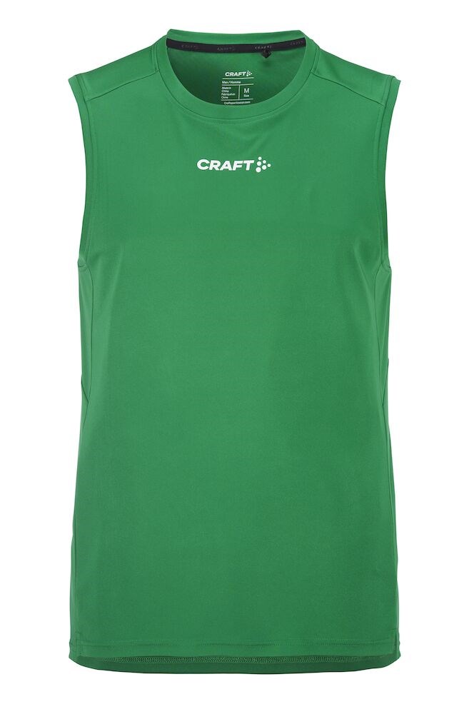 Craft - Rush 2.0 Singlet M - Team Green
