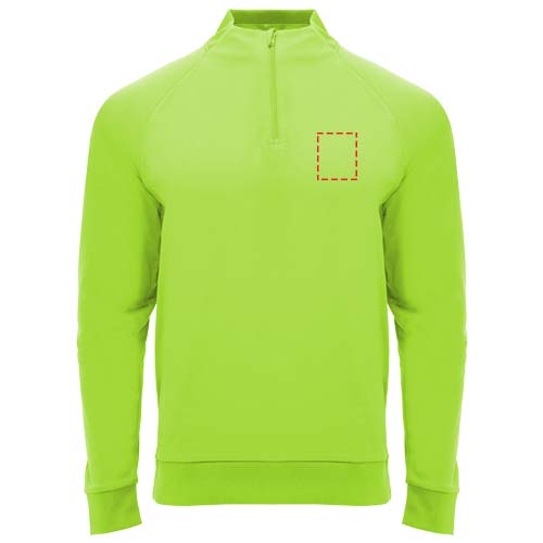 Epiro sweatshirt met lange mouwen en kwartrits voor kinderen