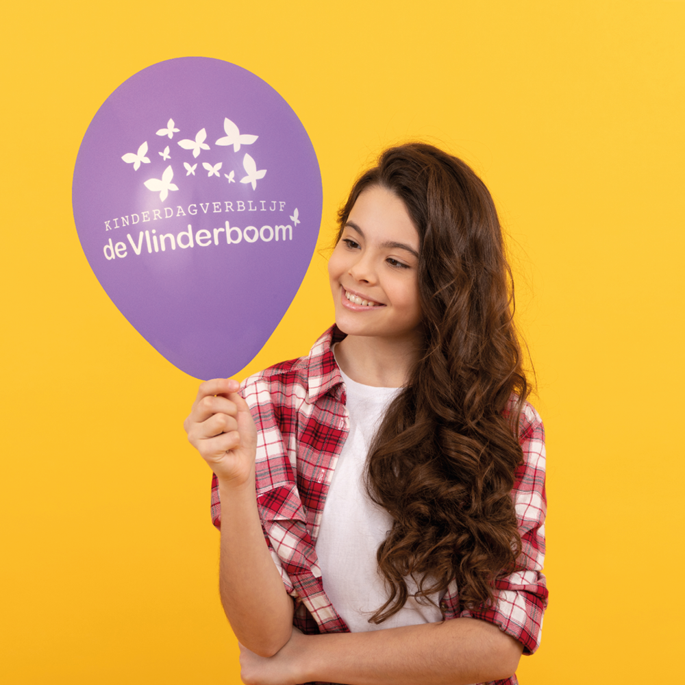 Ballonnen bedrukt 85/95 cm - Ø 33 cm - 11 inch