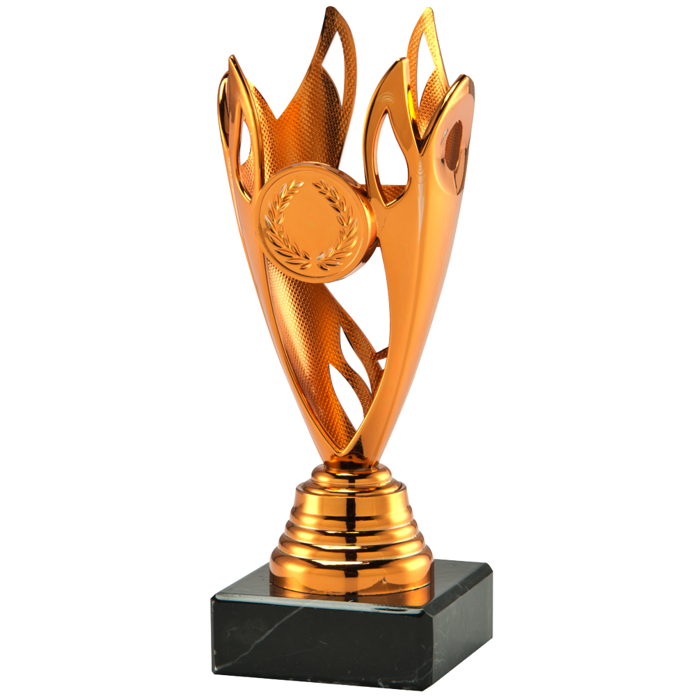 B-SET351 sportprijzen 15 cm hoog - 3. brons