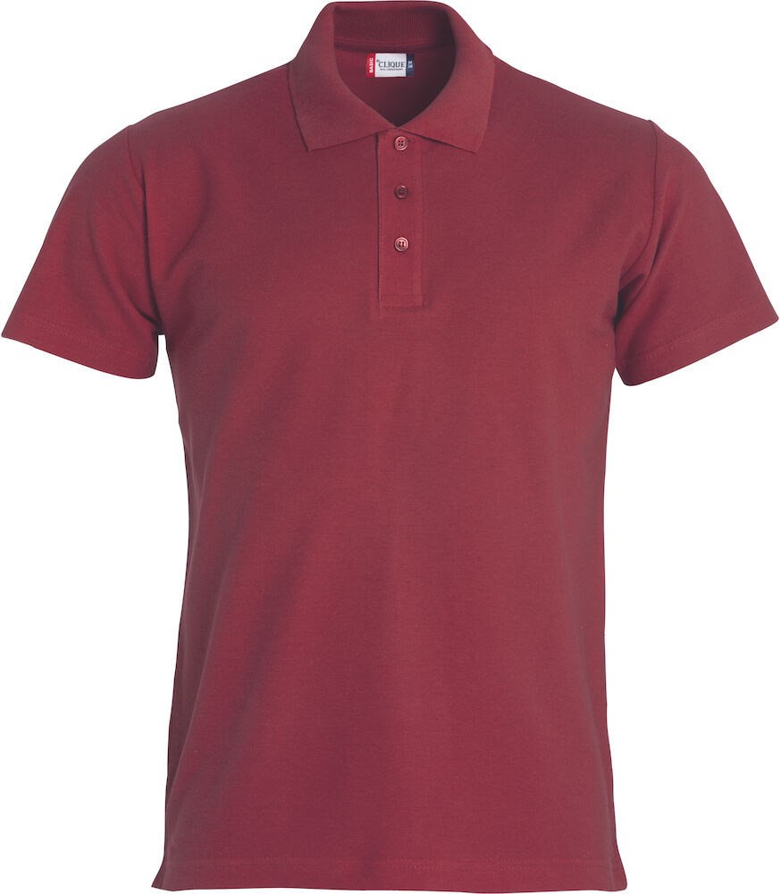 Clique - Basic Polo - Bordeaux