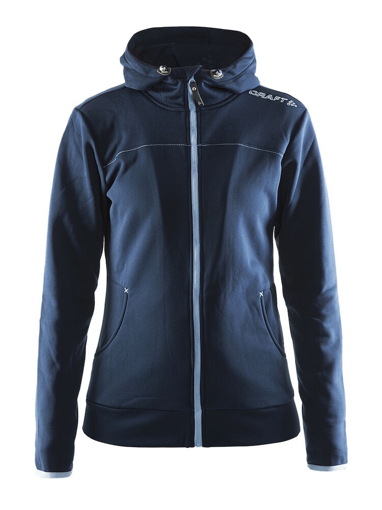 Craft - Leisure Full Zip Hood W - Dk Navy
