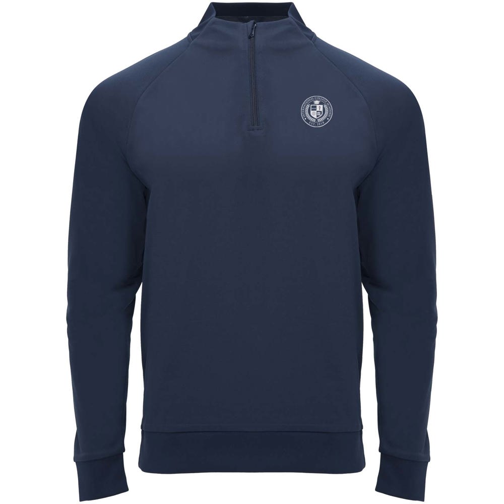 Epiro 200 g/m² sweatshirt met lange mouwen en kwartrits voor kinderen